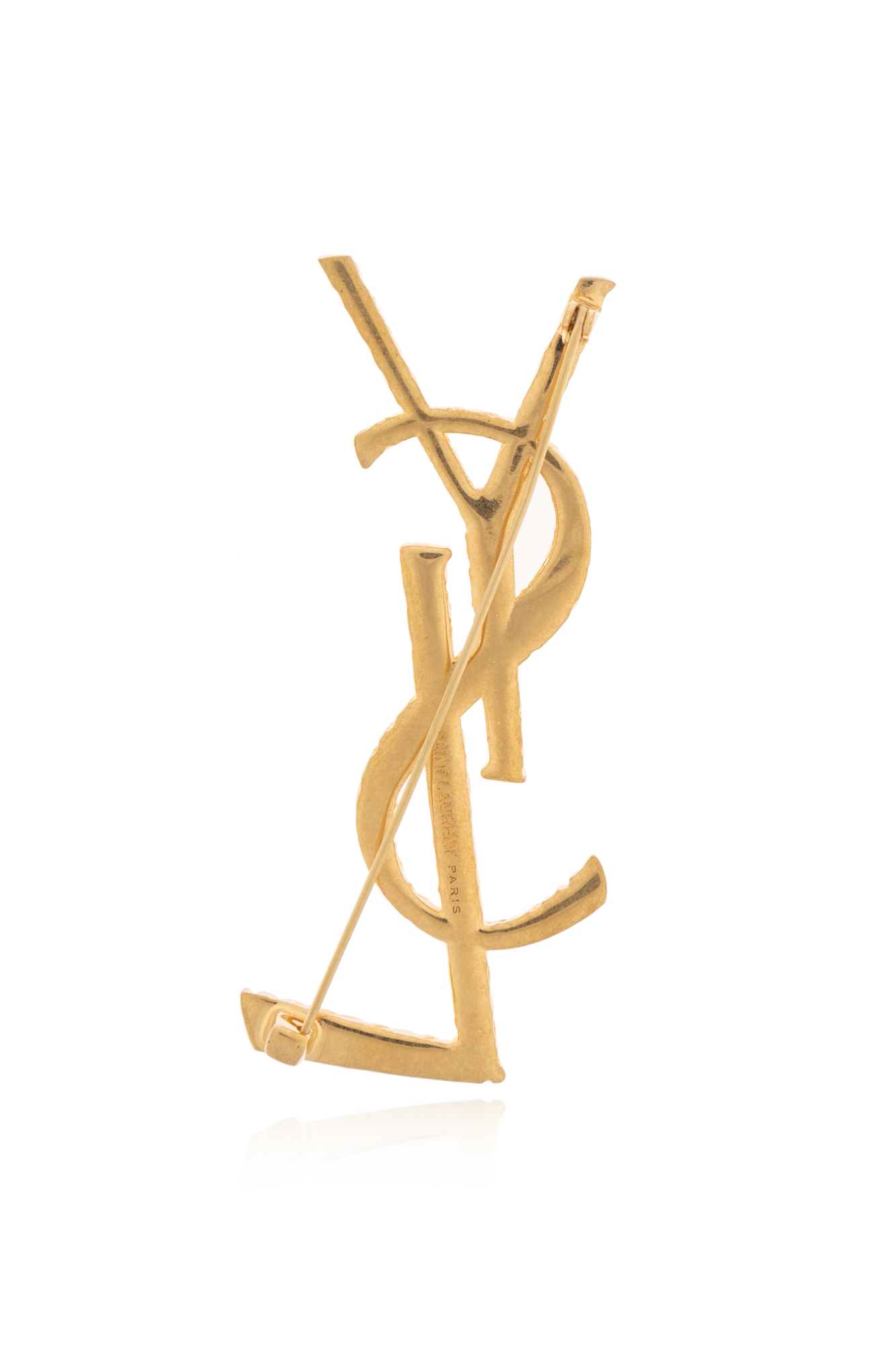 Saint Laurent Brooch in the shape of logo | Women's Jewelery